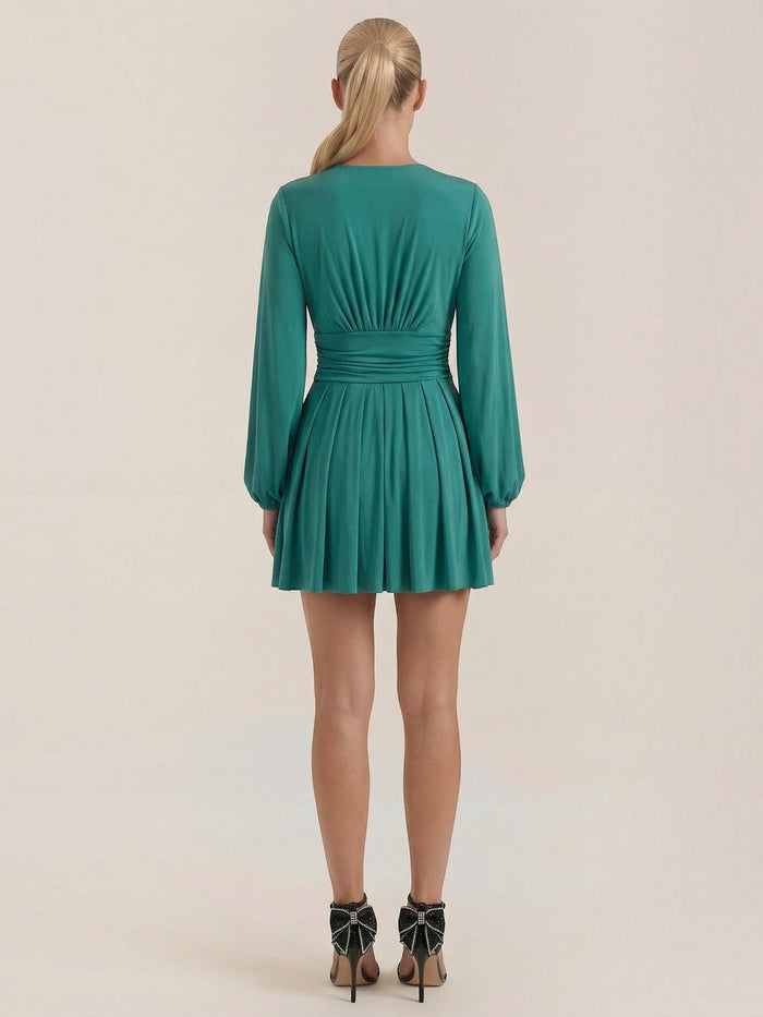 Tricia Robe Courte Décolleté En V