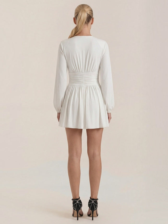 Tricia Robe Courte Décolleté En V