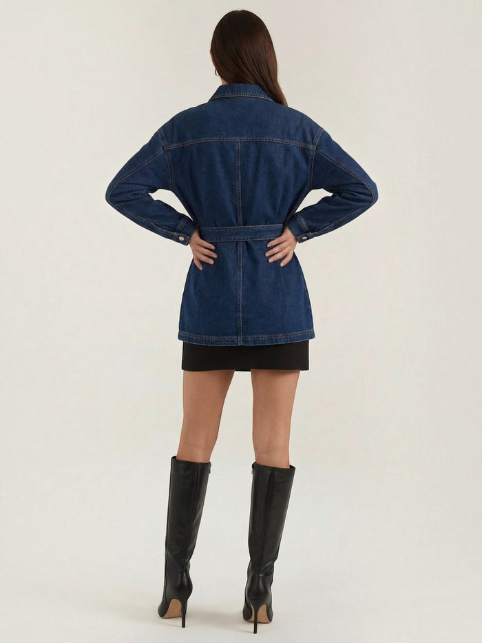Alice Jeansjacke mit Gürtel