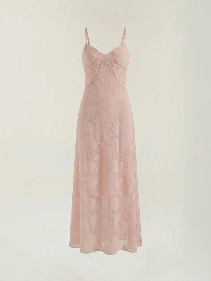 Arabelle Robe Longue Jacquard