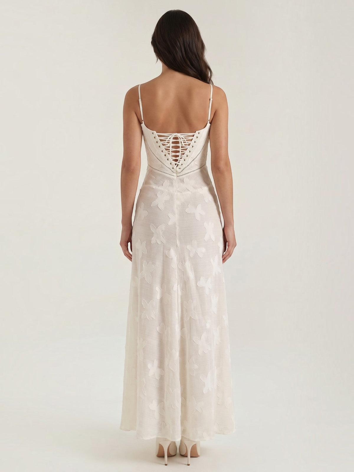 Arabelle Robe Longue Jacquard