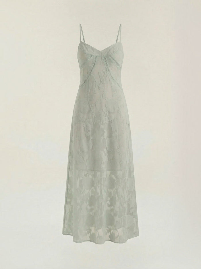 Arabelle Robe Longue Jacquard