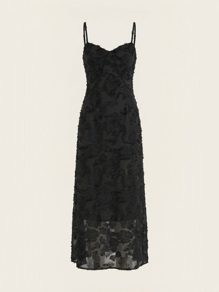 Arabelle Robe Longue Jacquard