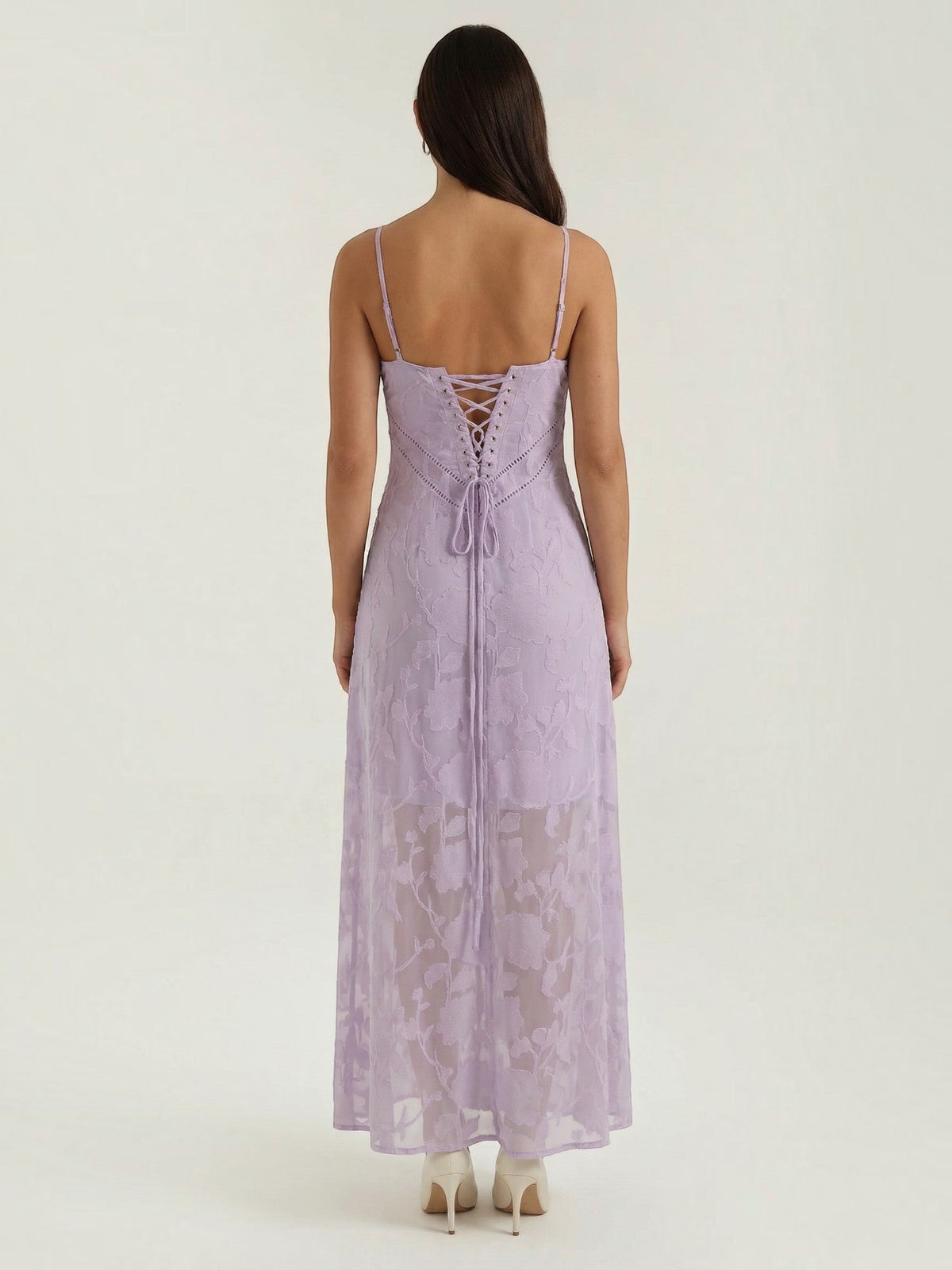 Arabelle Robe Longue Jacquard