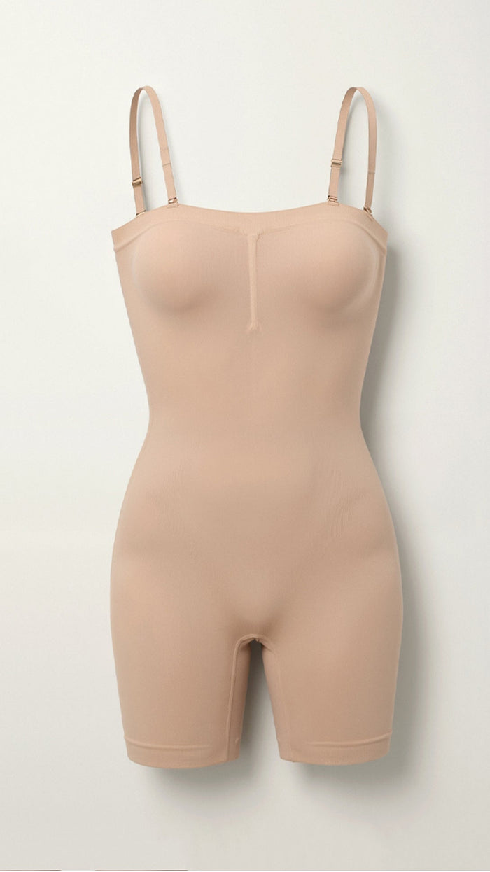 Body shorty sans coutures et sans bretelles