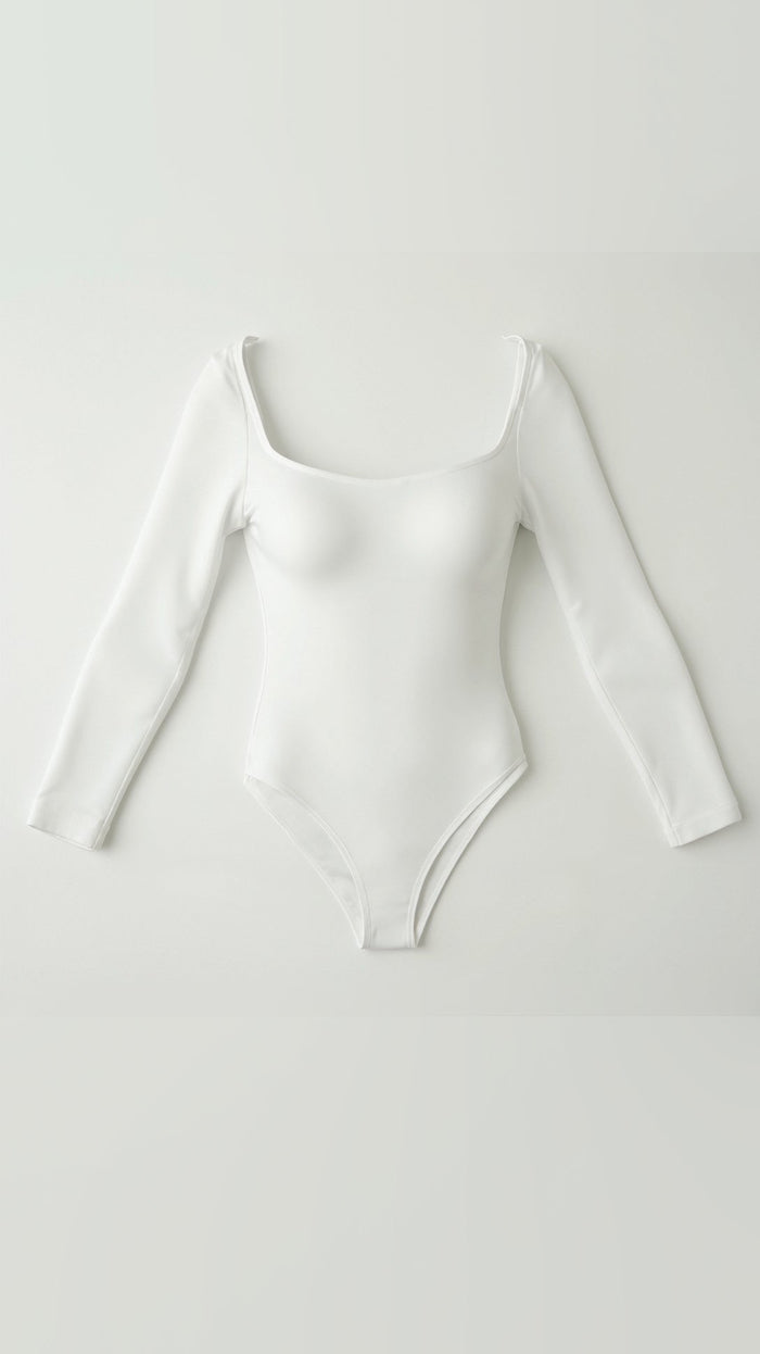 Body string manches longues sans coutures