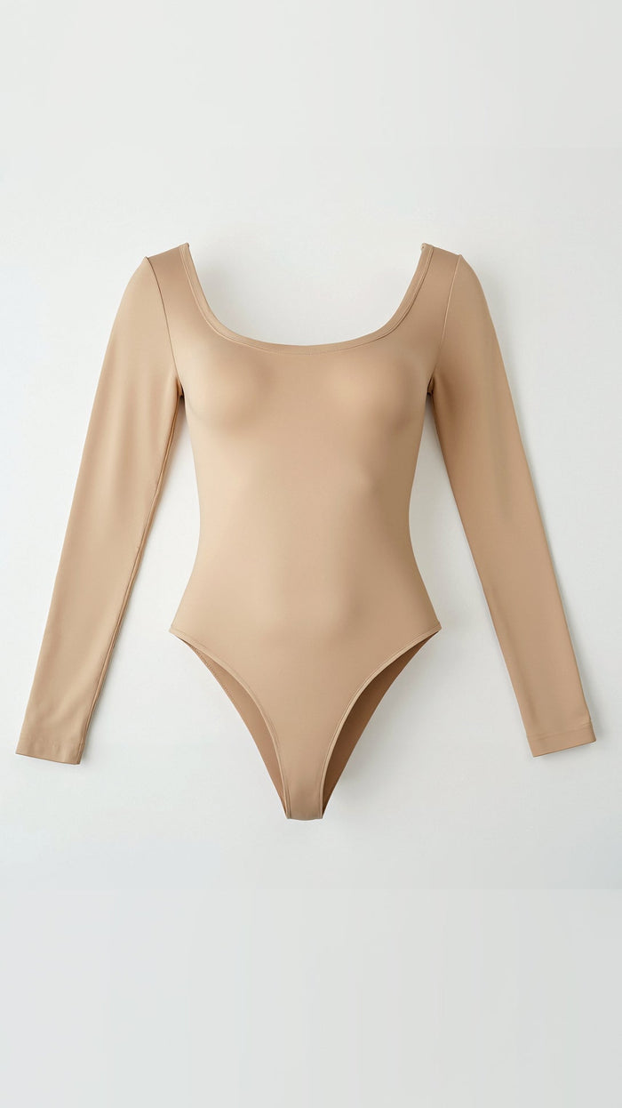 Body string manches longues sans coutures