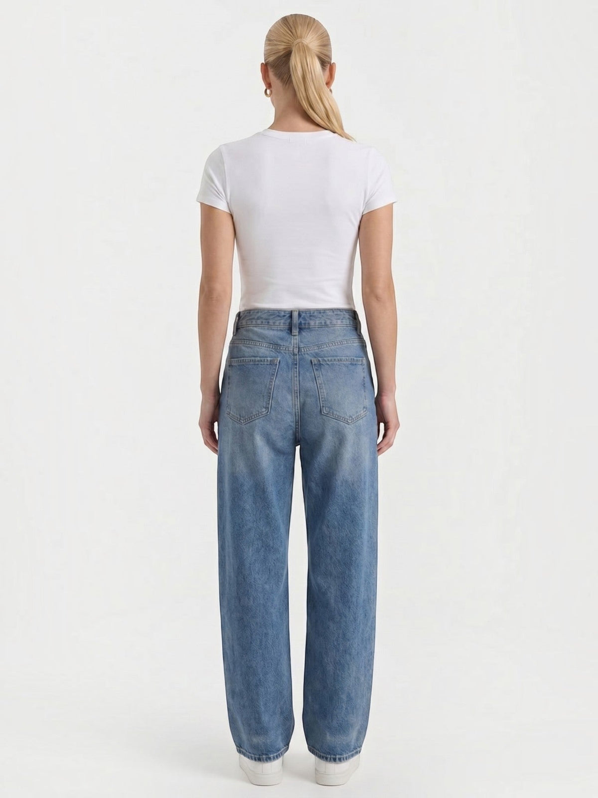 Bridget Jean Baggy Taille Haute