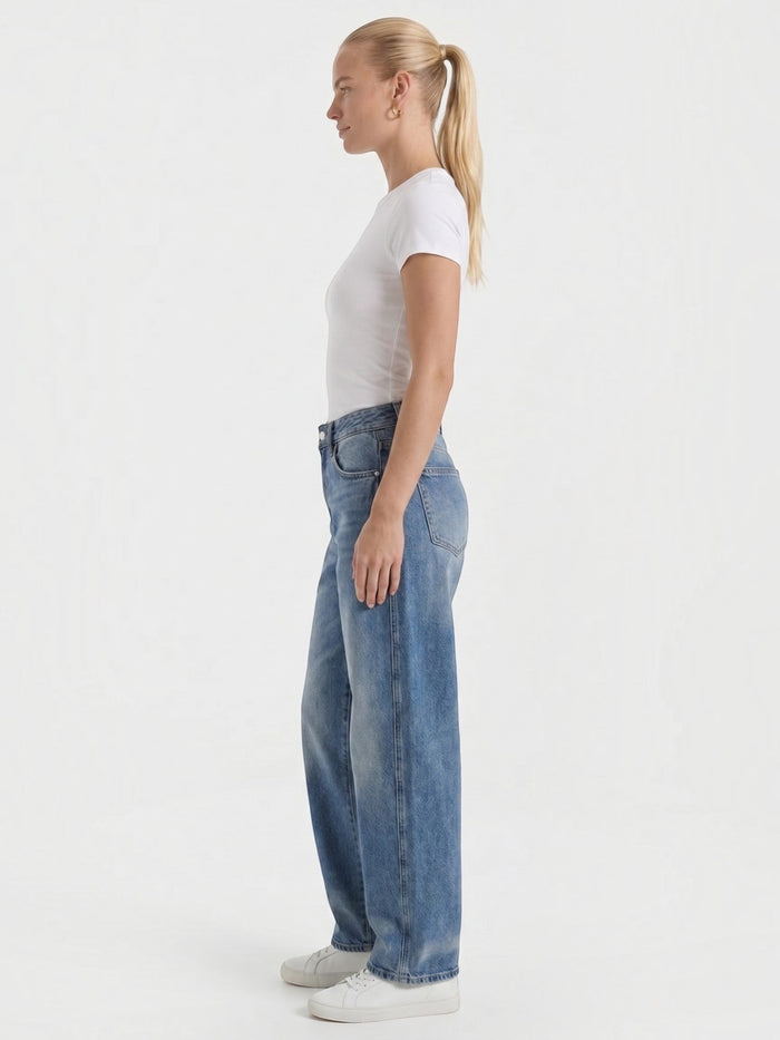 Bridget Jean Baggy Taille Haute