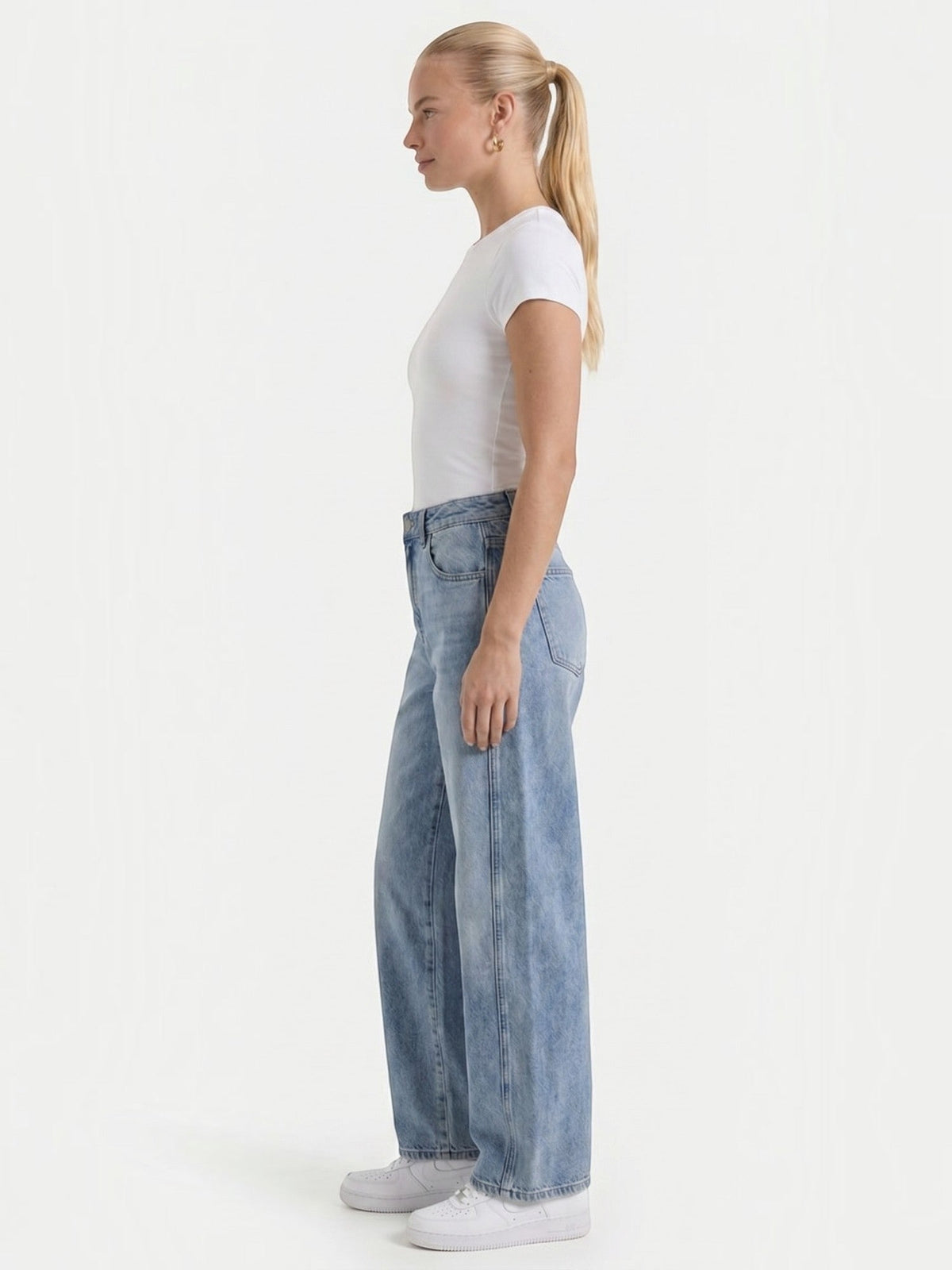 Bridget Jean Baggy Taille Haute