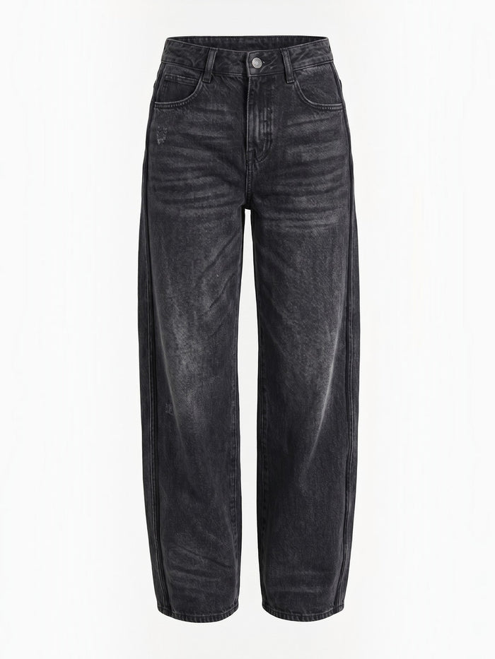 Bridget Jean Baggy Taille Haute