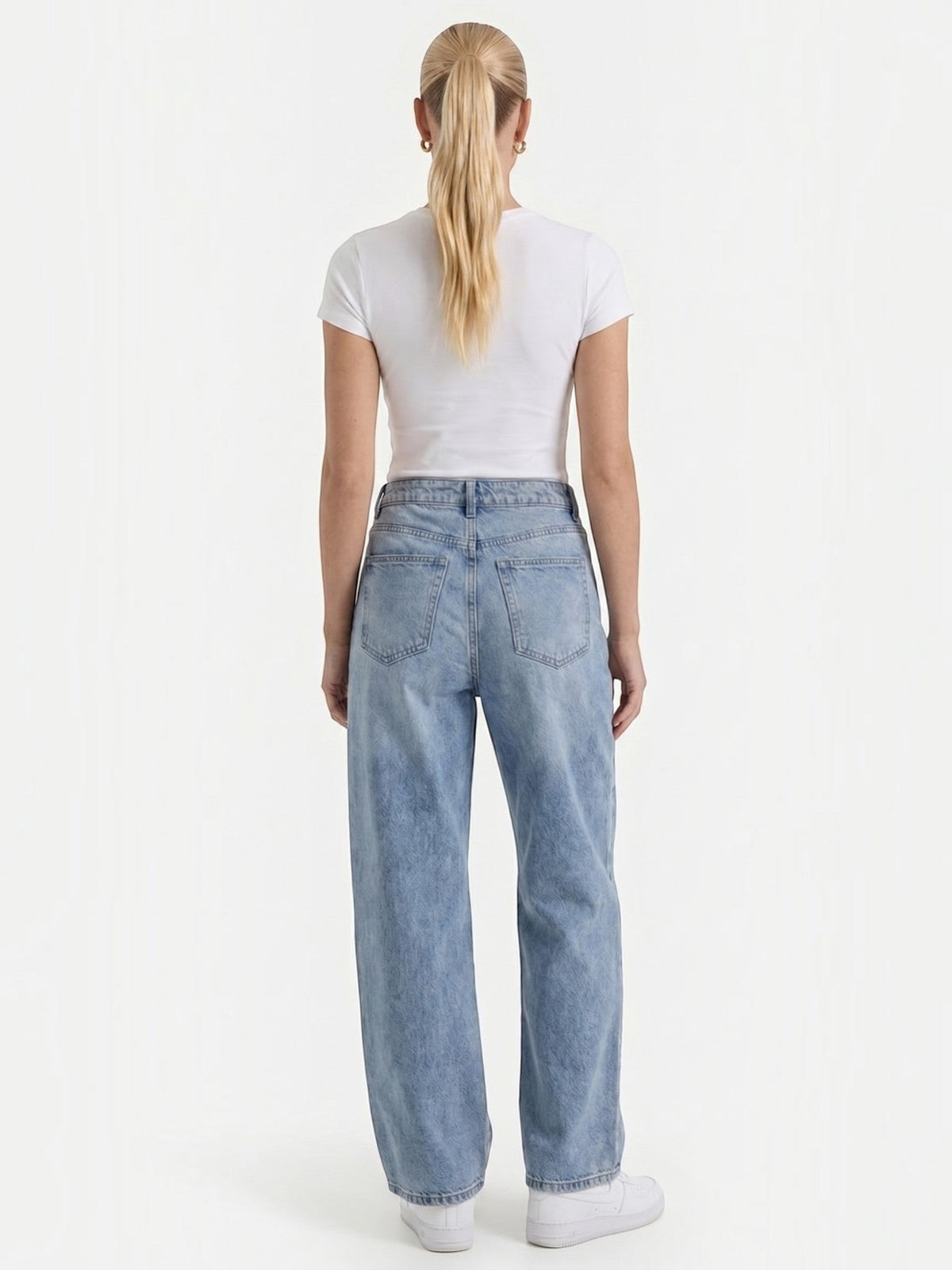 Bridget Jean Baggy Taille Haute