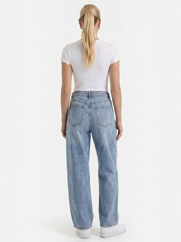 Bridget Jean Baggy Taille Haute