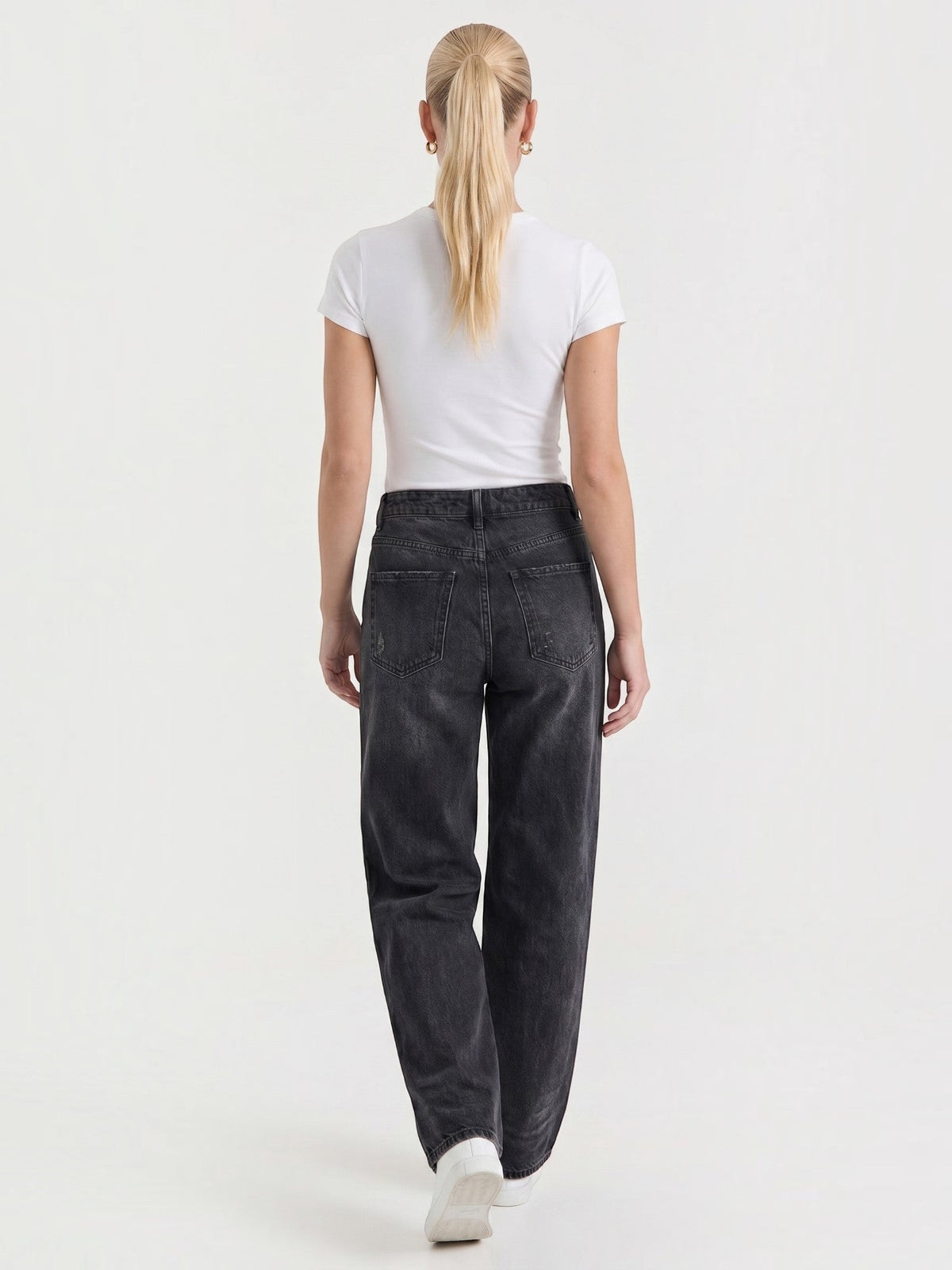 Bridget Jean Baggy Taille Haute