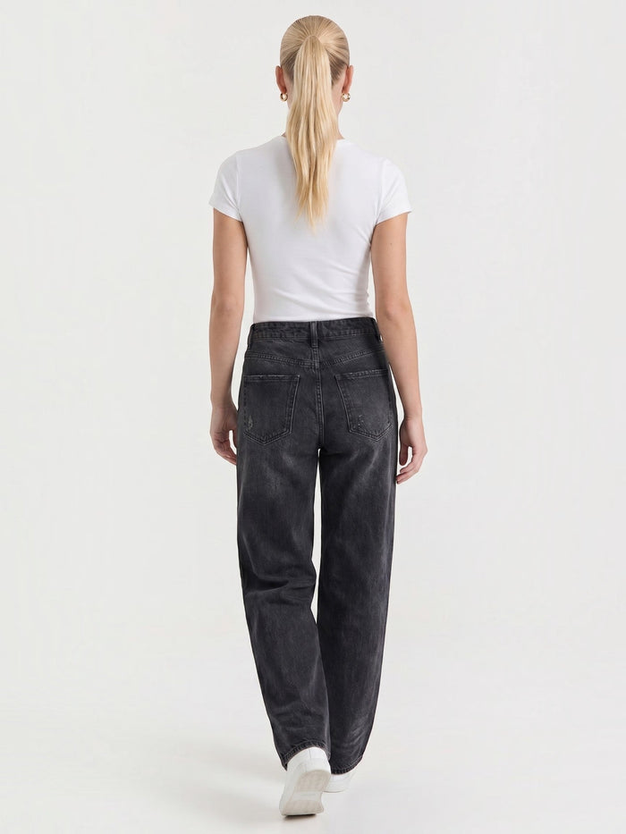 Bridget Jean Baggy Taille Haute