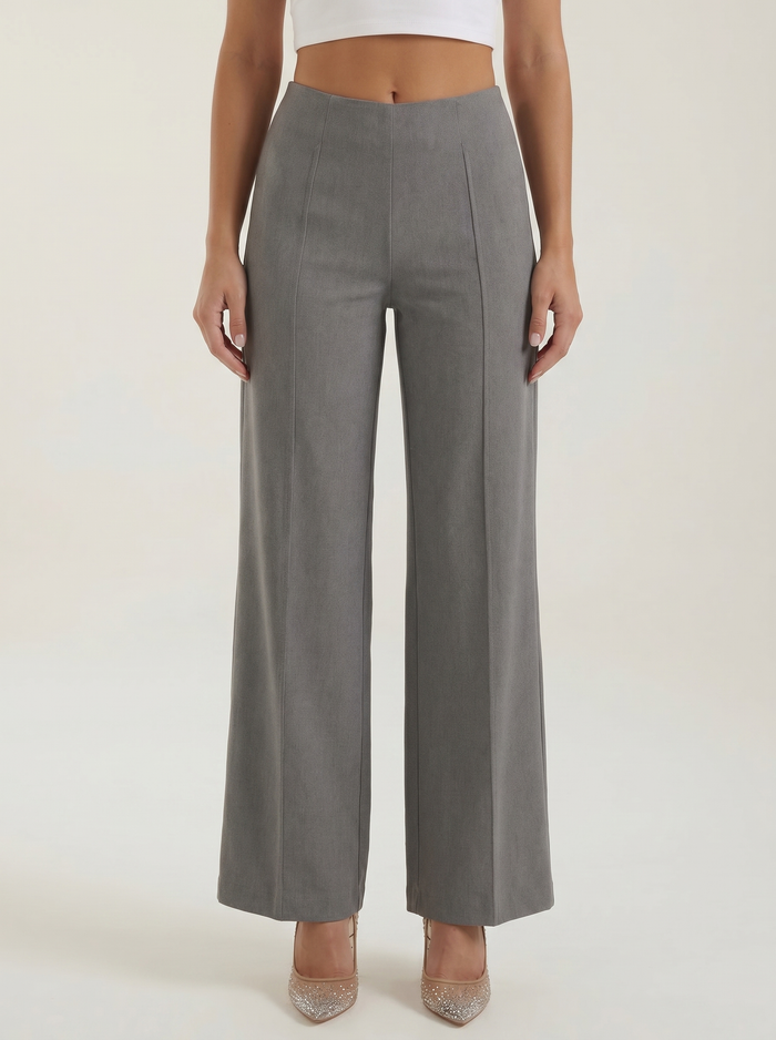 Brooke Pantalon Large À Taille Très Haute