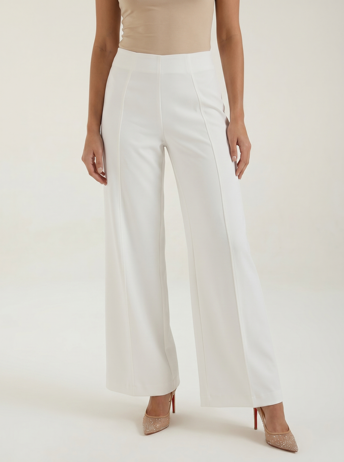 Brooke Pantalon Large À Taille Très Haute