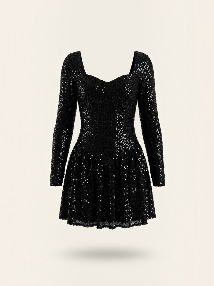 Callie Robe Courte À Paillettes