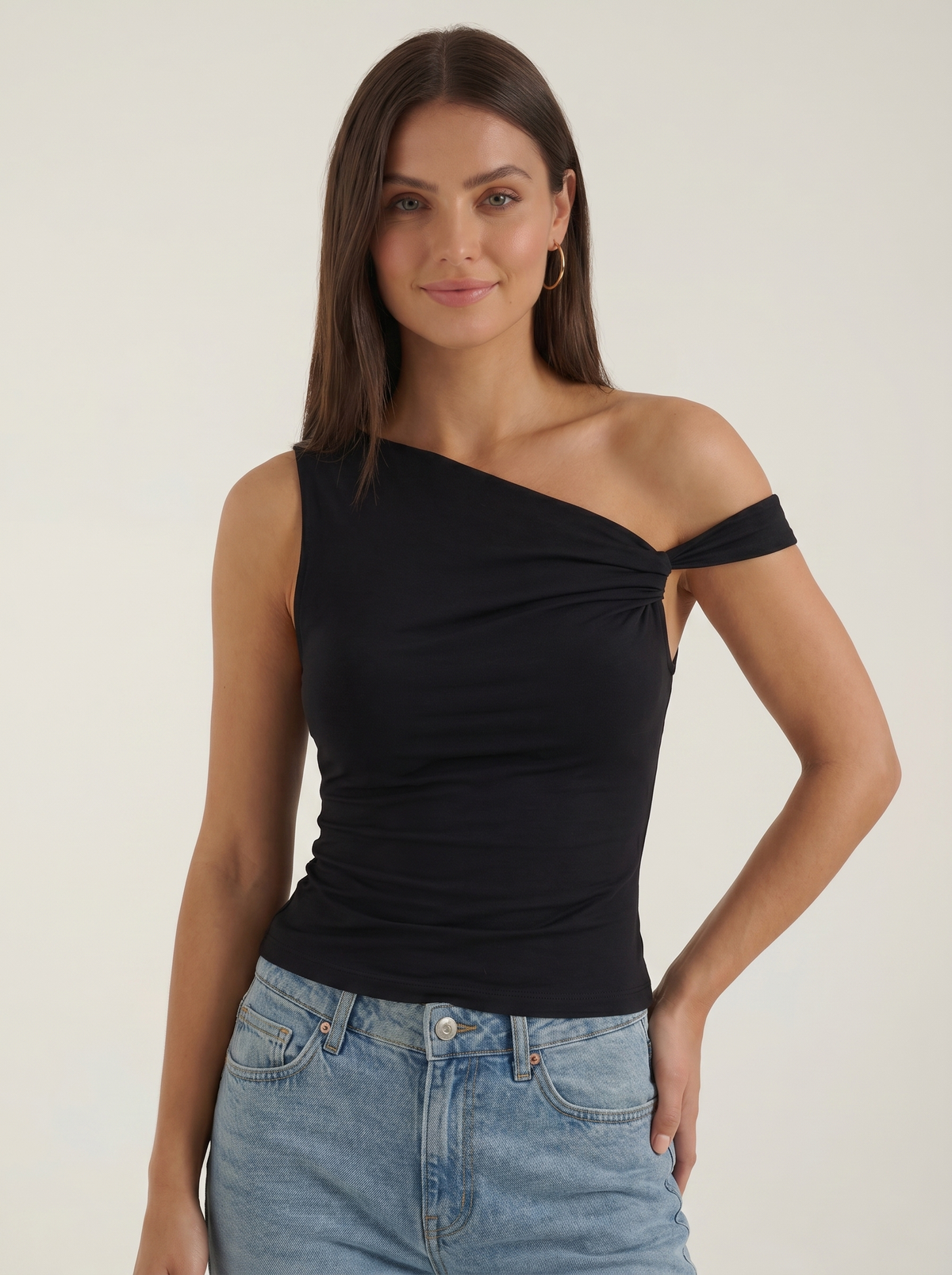 Carol Top Asymétrique