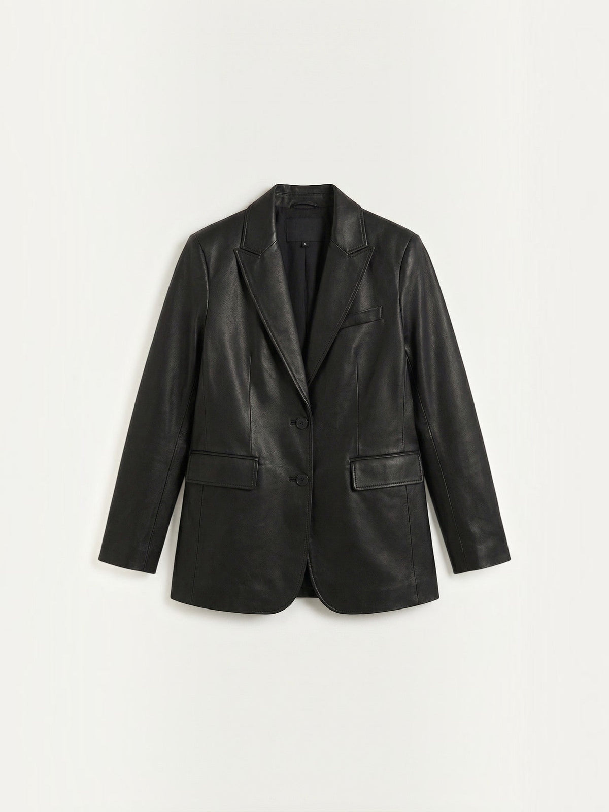 Catherine Blazer Oversize Effet Cuir