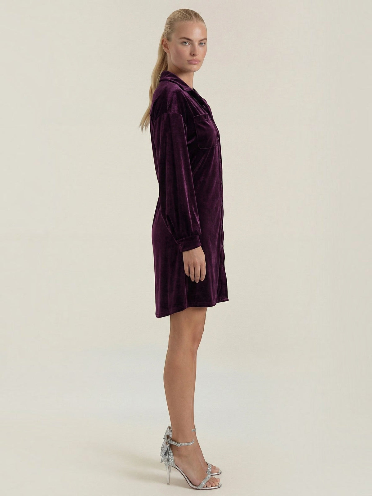 Cecilia Robe-Chemise Courte