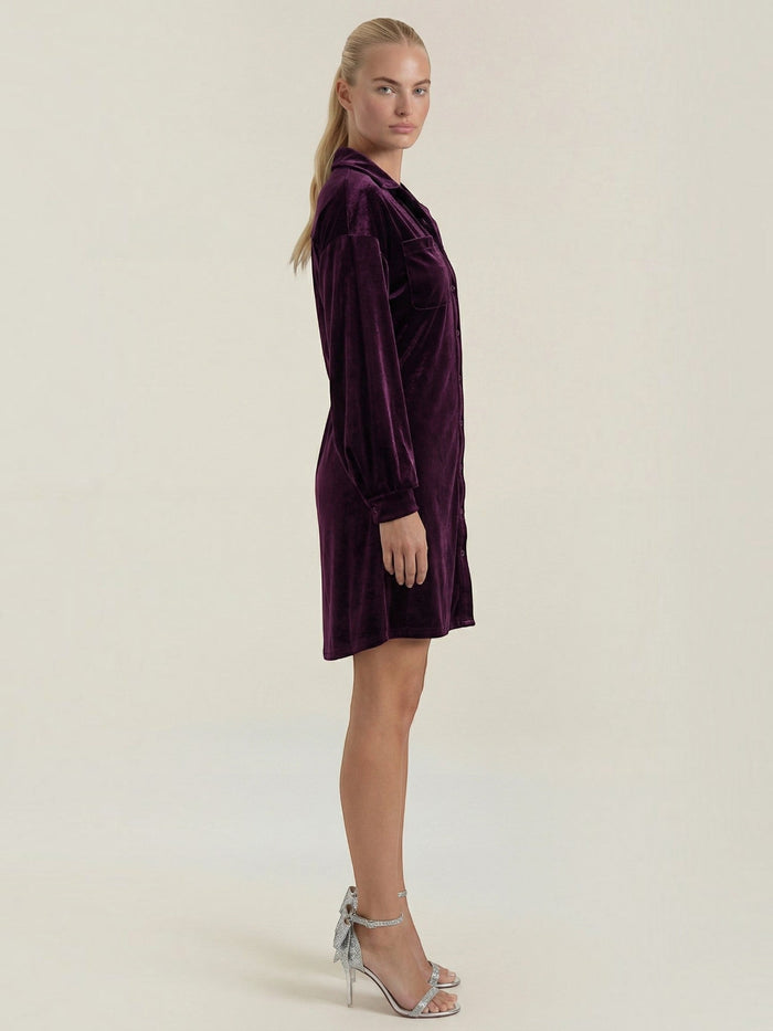 Cecilia Robe-Chemise Courte
