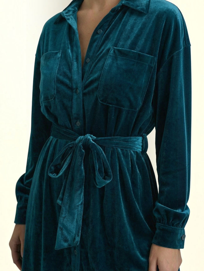 Cecilia Robe-Chemise Courte