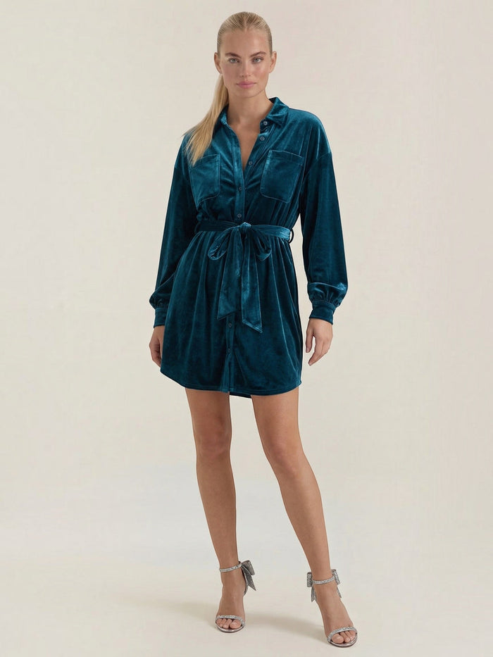 Cecilia Robe-Chemise Courte