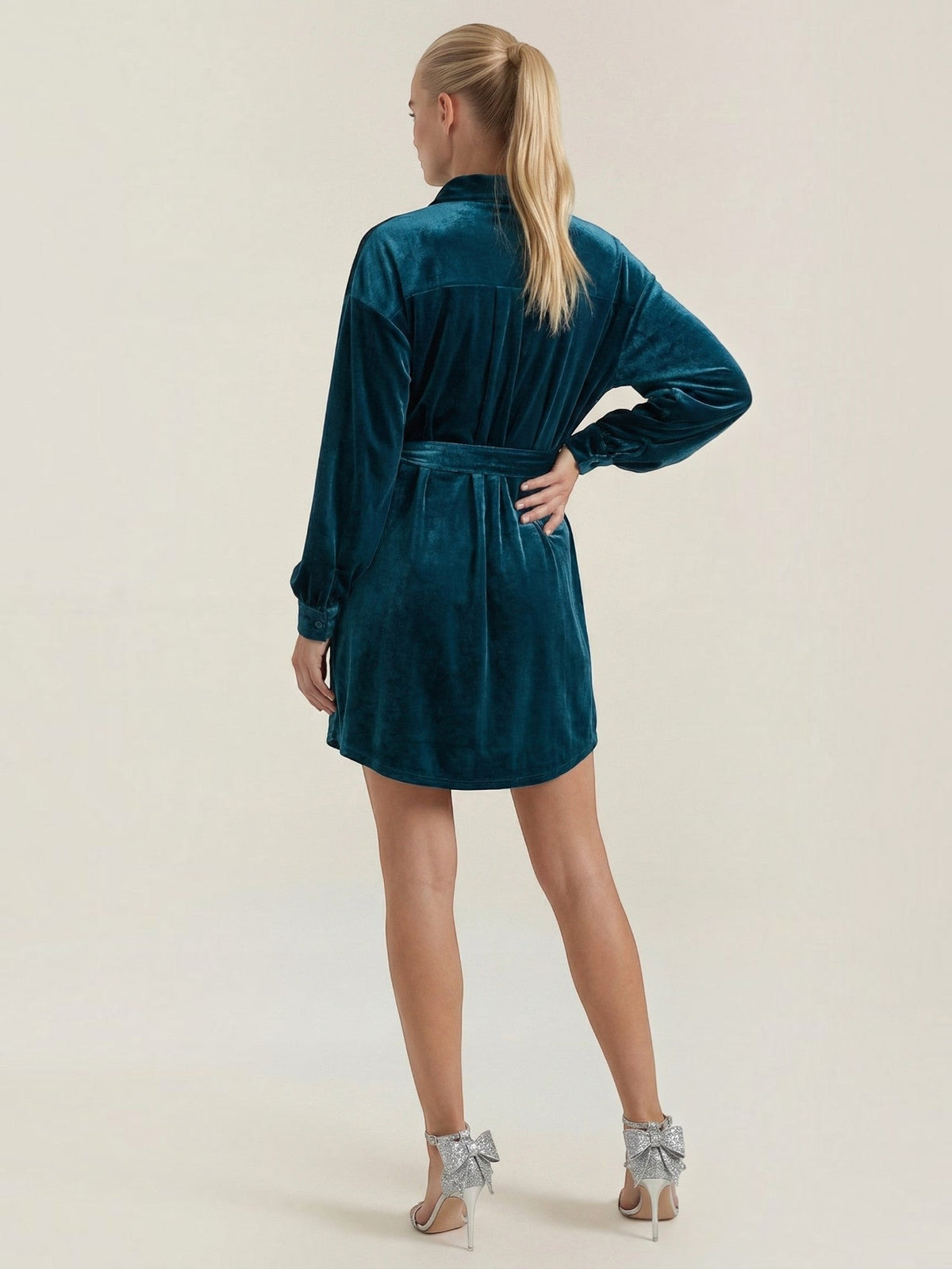 Cecilia Robe-Chemise Courte