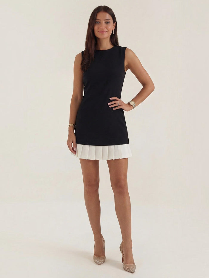 Celine Robe Trapèze Courte Sans Manches