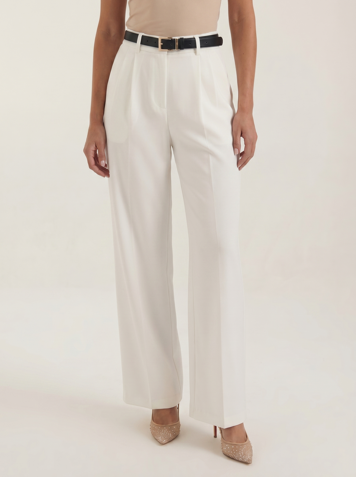 Claire Pantalon Tailleur Taille Haute