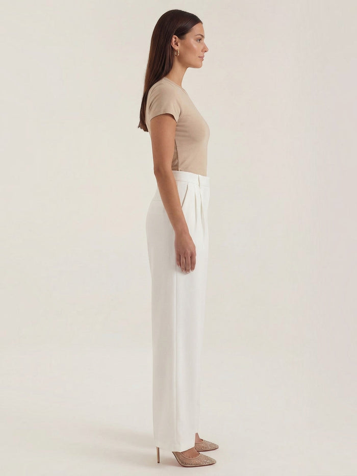 Claire Pantalon Tailleur Taille Haute