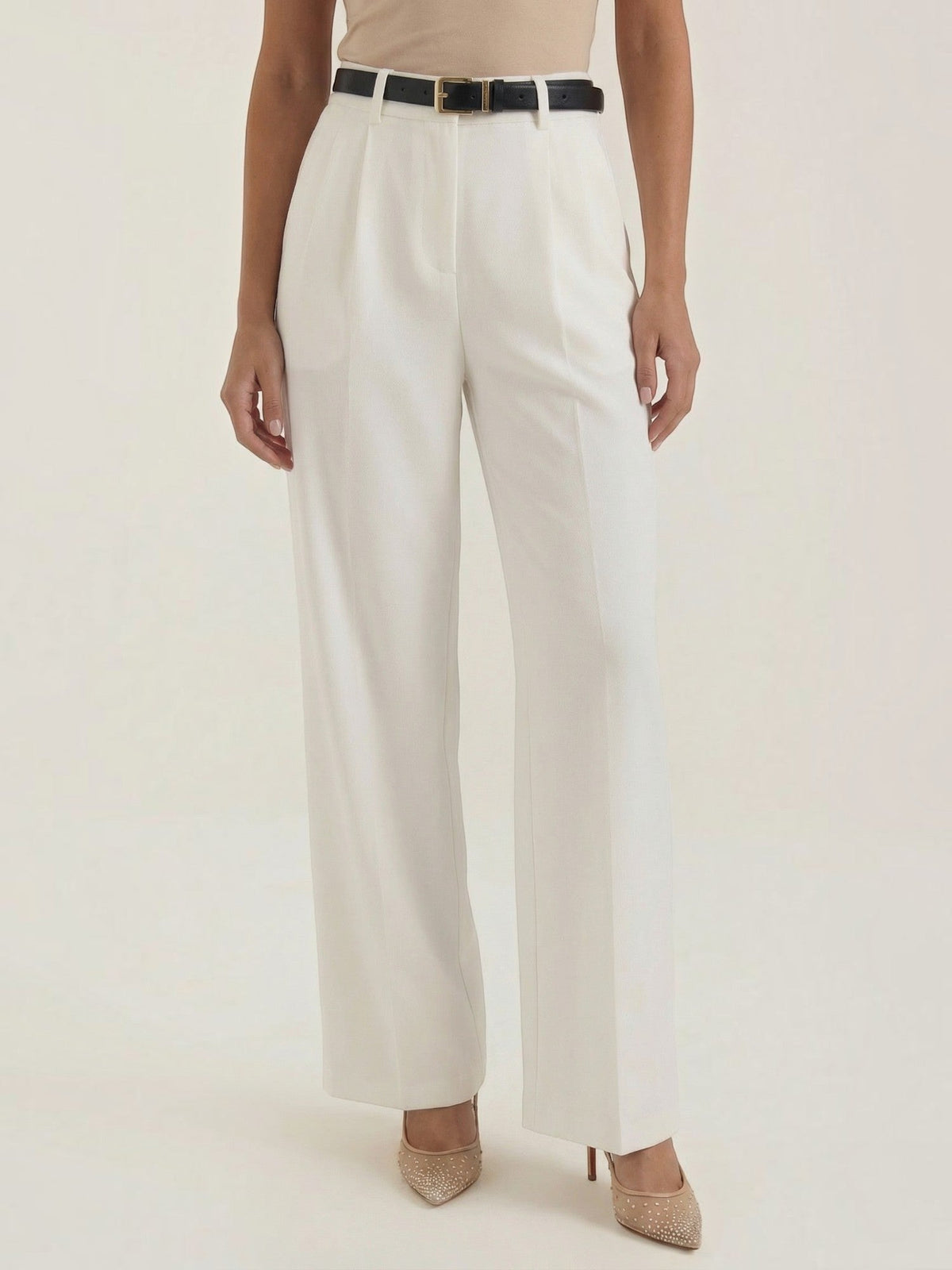 Claire Pantalon Tailleur Taille Haute