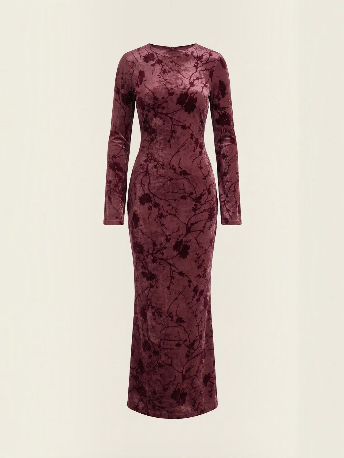 Colleen Robe Longue À Imprimé Floral Délicat
