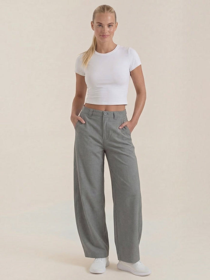Dina Pantalon À Jambe Extra Large