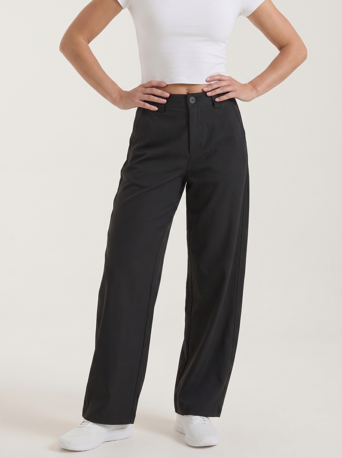Dina Pantalon À Jambe Extra Large