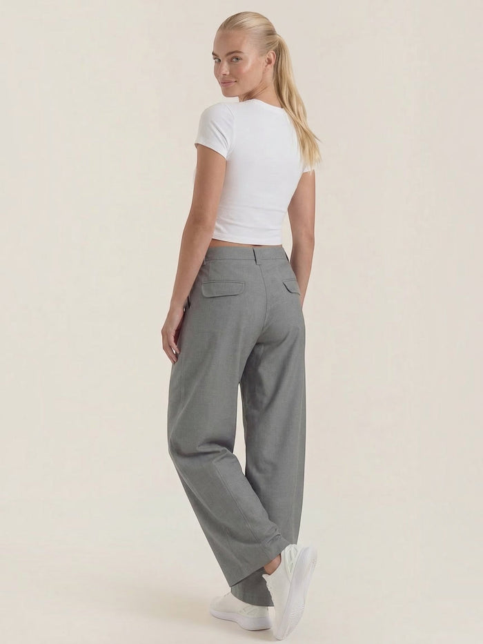 Dina Pantalon À Jambe Extra Large
