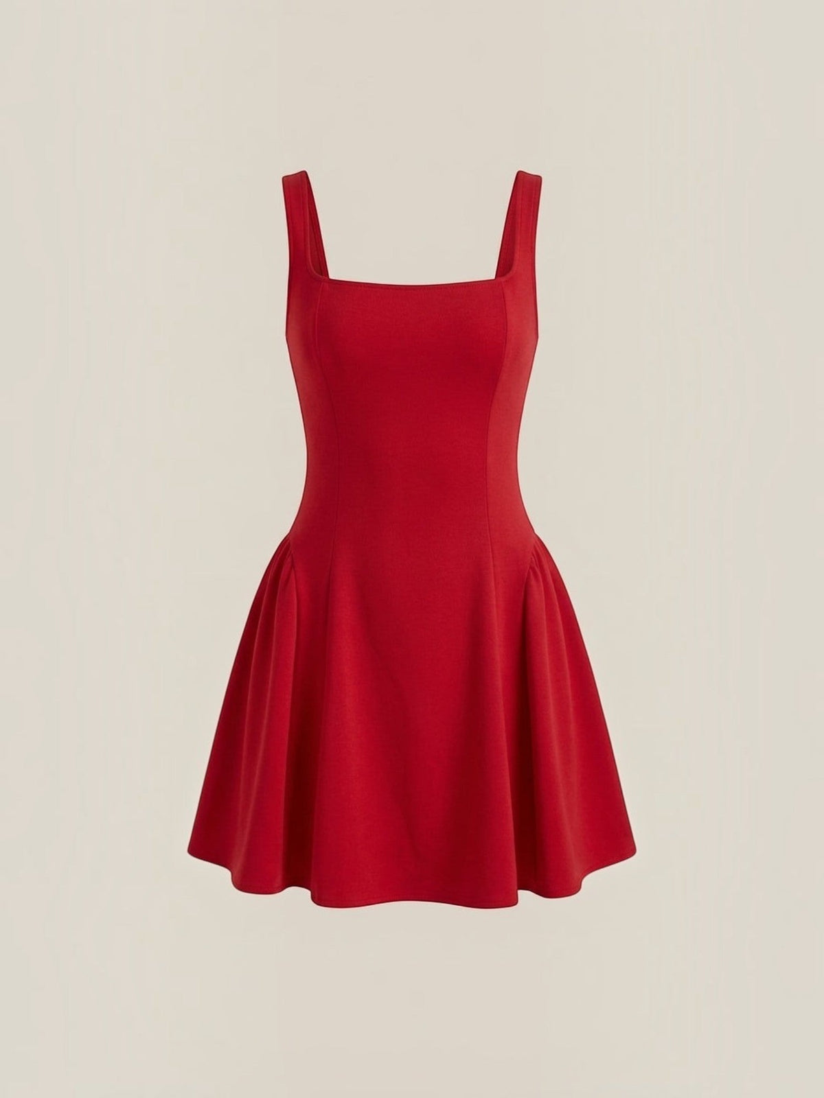 Dixie Robe Courte À Encolure Carrée