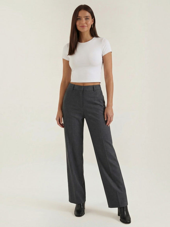Dorothy Pantalon Large À Taille Haute