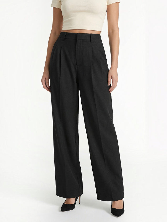 Dorothy Pantalon Large À Taille Haute