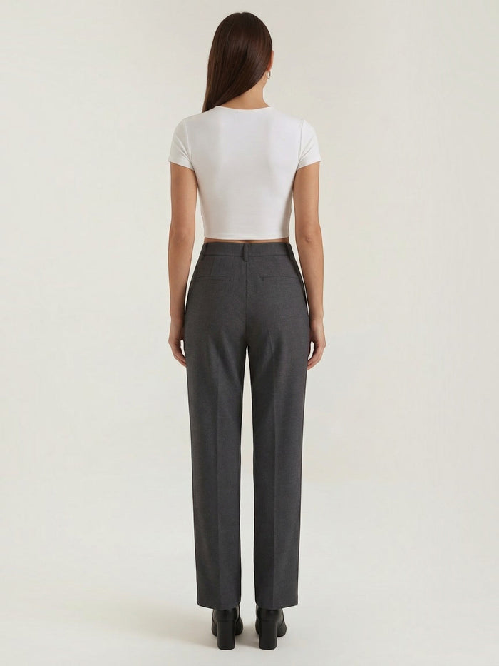 Dorothy Pantalon Large À Taille Haute