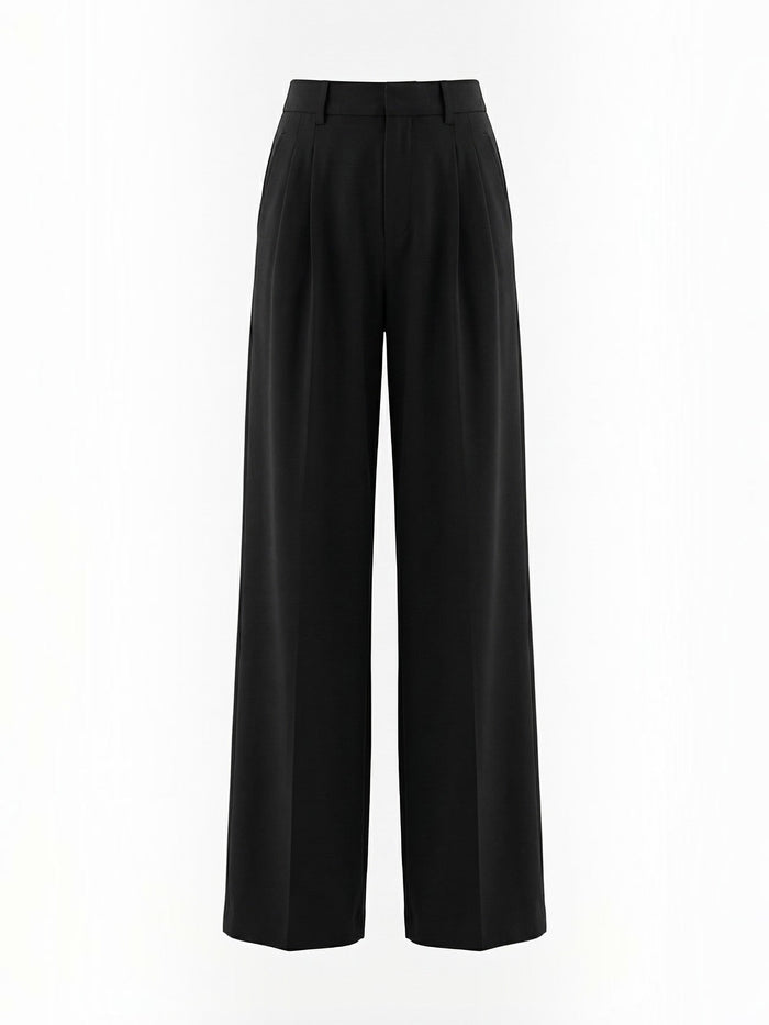 Dorothy Pantalon Large À Taille Haute