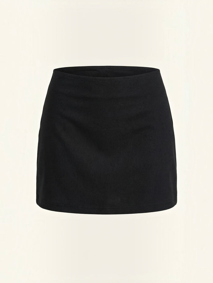 Edwina Jupe Courte Taille Haute