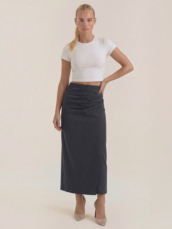 Elsie Jupe Longue Taille Haute
