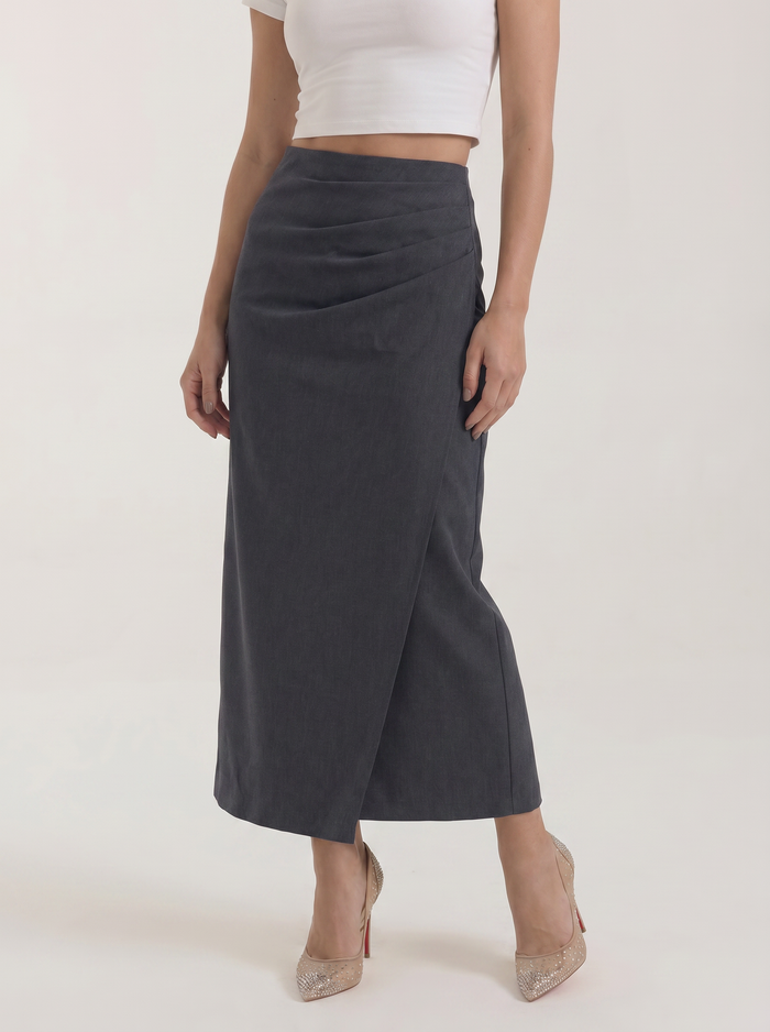 Elsie Jupe Longue Taille Haute
