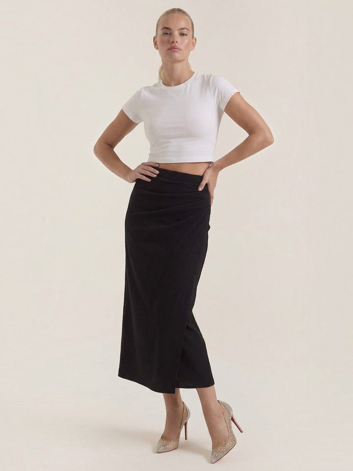 Elsie Jupe Longue Taille Haute