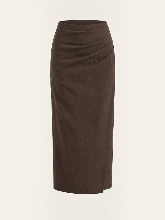 Elsie Jupe Longue Taille Haute