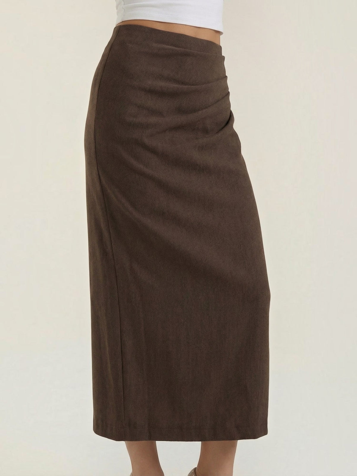 Elsie Jupe Longue Taille Haute