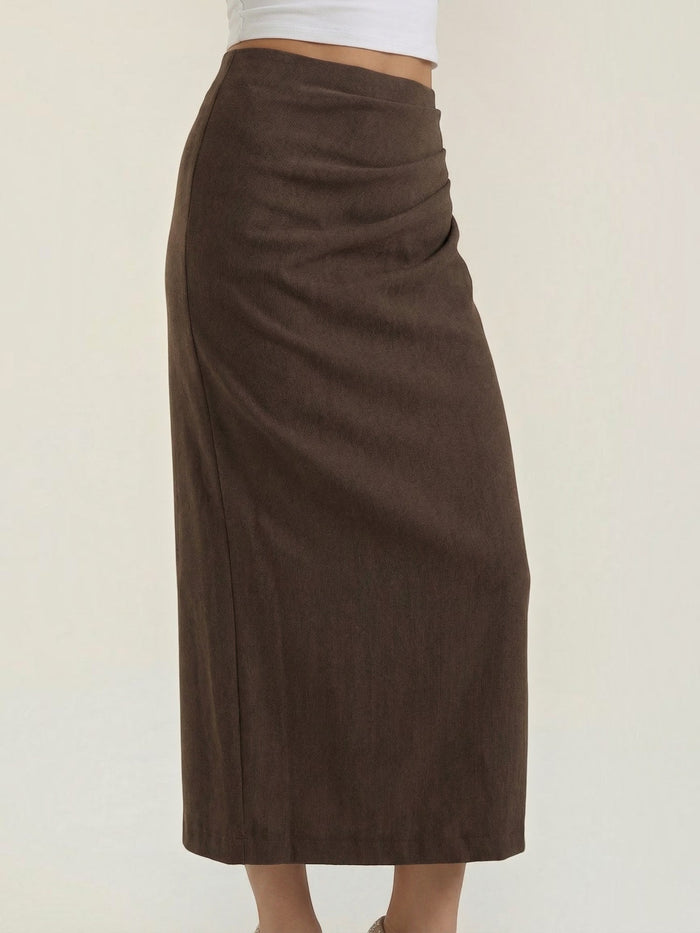 Elsie Jupe Longue Taille Haute