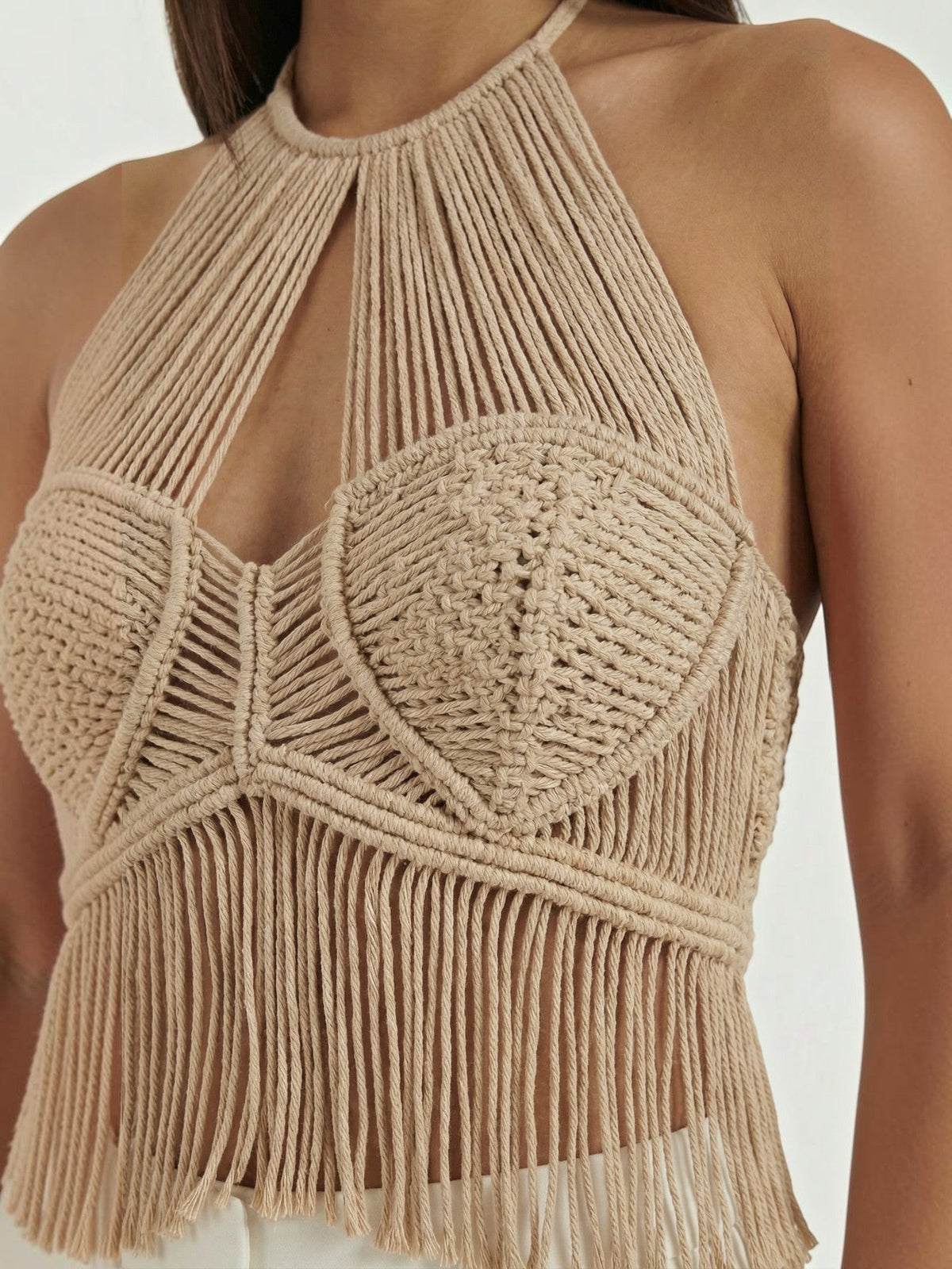 Francine Top En Crochet À Dos Nu